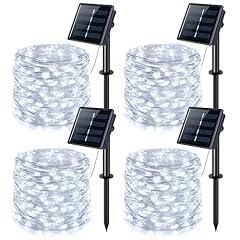 JMEXSUSS Solar String Lights 100 LED 33ft