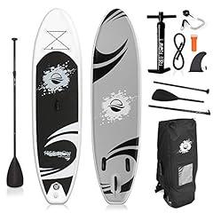 SereneLife Inflatable Paddle Board 10'6"
