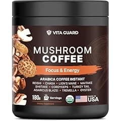 Vita Guard Organic Mushroom Blend Instant Coffee