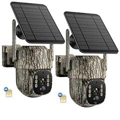 Voopeak 4G LTE Cellular Trail Camera Duo
