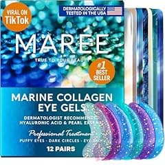 MAREE Eye Gels with Marine Collagen & Hyaluronic Acid