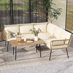 DWVO Patio Furniture Set 4 Pieces