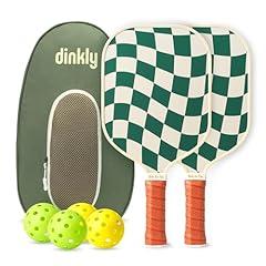 Dinkly Pickleball Paddle Set - Wave Check