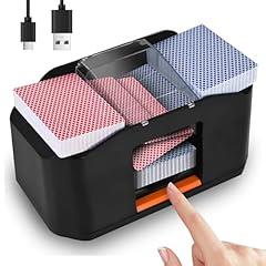 Nileole Quiet Rechargeable 2 Deck Card Shuffler