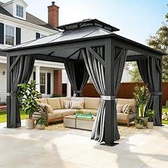 YITAHOME 10x10FT Hardtop Gazebo Outdoor Canopy