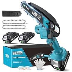 Seesii 6-Inch Cordless Mini Chainsaw