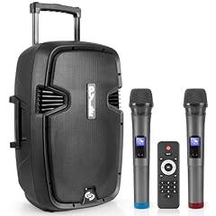 Pyle PPHP1299WU.5 Portable Bluetooth PA Speaker System