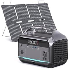 Daran 600W Portable Power Station with Solar Panel