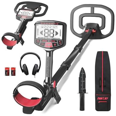 white metal detectors