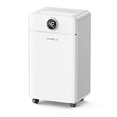 Chivalz Dehumidifier with Drain Hose, White