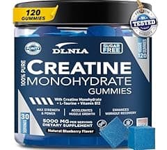 Creatine Monohydrate Gummies Sugar Free & Vegan