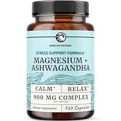 Magnesium Ashwagandha Calming Supplement for Adults