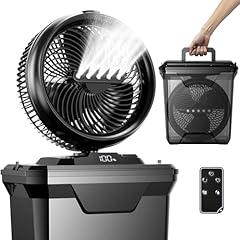 Koonie 10-Inch Portable Misting Fan