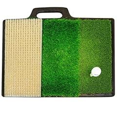 JEF World of Golf 3-Tier Mat with Sand Trap