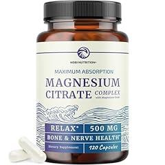 Magnesium Citrate 500 MG High Absorption Supplement