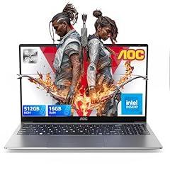 AOC 15.6" Full HD Laptop N97 16GB 512GB