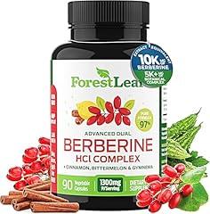 ForestLeaf Berberine Supplement with Cinnamon & Gymnema