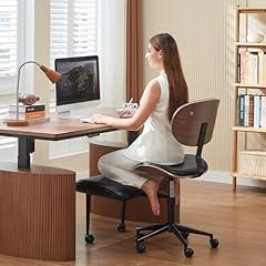 Bestier Ergonomic Meditation Chair with Wheels