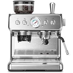 Kismile Espresso Coffee Maker with Grinder