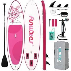 FunWater Inflatable Stand Up Paddle Board Pink