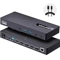 WAVLINK DisplayLink Docking Station with Power Delivery