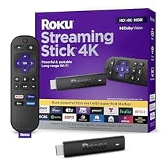 Roku Streaming Stick 4K with Voice Remote