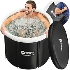 LifePro Portable Ice Bath Tub with Lid