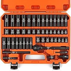 HORUSDY 50-Piece Impact Socket Set