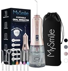 MySmile Cordless Water Dental Flosser Rose Gold