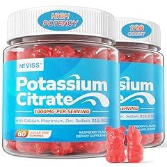 NEVISS Potassium Citrate Gummies 1000mg