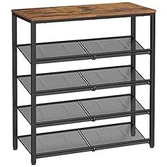 VASAGLE Industrial Shoe Rack ULBS038B01