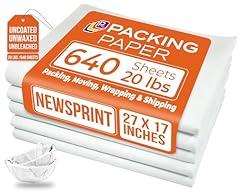 White Packing Paper Sheets for Moving