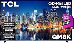 TCL 98-Inch QM8K Series QD-Mini LED TV