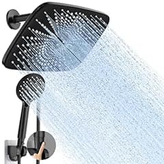 Veken High Pressure Rain Shower Head Combo