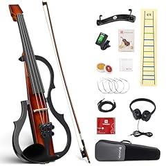 Vangoa Full Size Silent Electric Violin Kit