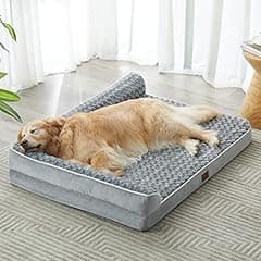 BFPETHOME Orthopedic Waterproof Dog Bed Large