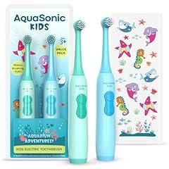 Aquasonic Kids Electric Toothbrush Set