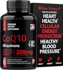 CoQ10 200mg High Absorption Mitochondrial Supplement