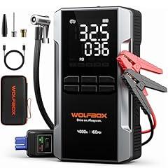 WOLFBOX 4000A Jump Starter with Air Compressor