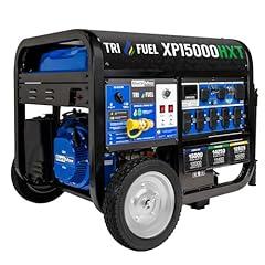 DuroMax XP15000HXT 15,000 Watt Tri Fuel Portable Home Power Backup HXT Generator w/CO Alert