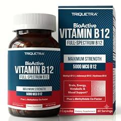BioActive Vitamin B12 - 5000 mcg, 3 Forms