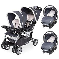 Baby Trend Magnolia Double Stroller Car Seat Combo