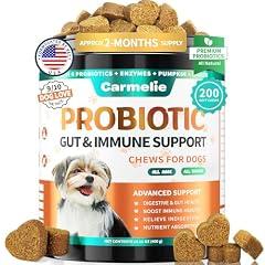 Carmelie Probiotics for Dogs - Digestive Support Chews