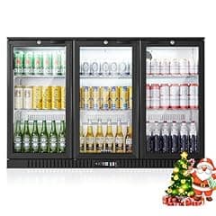 BODEGA Back Bar Cooler with 3 Glass Doors