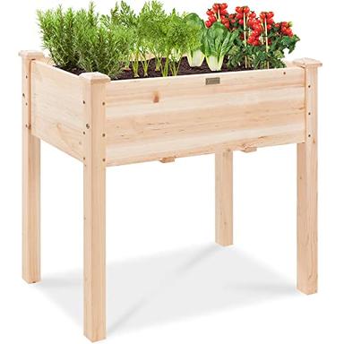 raised flower bed