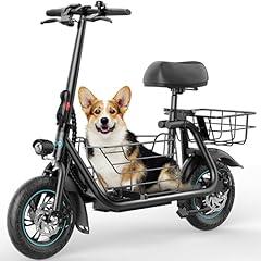 Gyroor C1S-FP9 Electric Scooter with Seat