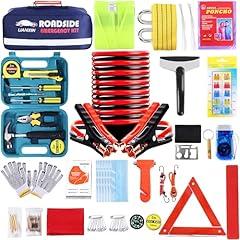 LIANXIN Emergency Roadside Assistance Kit 142 Pieces