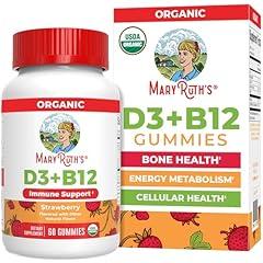 MaryRuth Organics Vitamin D3 + B12 Gummies