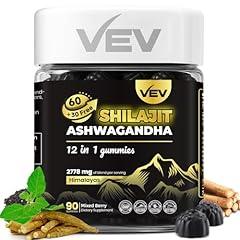VEV Shilajit Energy & Wellness Gummies
