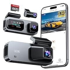 Anyski 3 Channel 5GHz WiFi Dash Cam